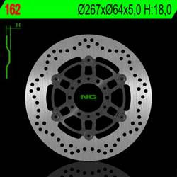 NG Vordere Bremsscheibe  SLIPPING YAMAHA SR 250 CLASSIC 95-03 / XV 250 VIRAGO 91-94