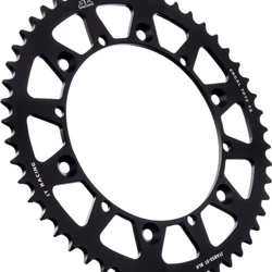 JT Hinteres Ritzel Aluminium [51 Zähne] YAMAHA YZ/YZF 88-98 Farbe schwarz