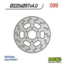 NG Bremsscheibe hinten DERBI GPR50 97-03 / CAGIVA 50 MITO 98-99