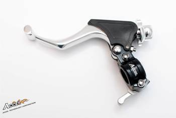 Accel Kupplungshebelgriff komplett + Heißstart universal (geschmiedet) schwarz (3 Hebelpositionen)