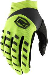 100 Prozent Crossfit Handschuhe AIRMATIC gelb fluo schwarz 2023 Saison